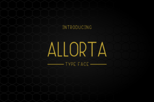 Allorta: A Modern Serif Font for Editorial Elegance