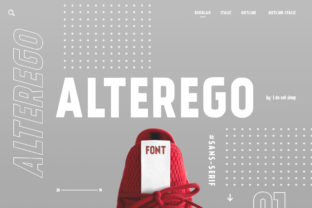 Alterego Sans Serif Font for Modern Branding