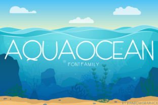 AquaOcean: A Modern Sans Serif Font for Web Design