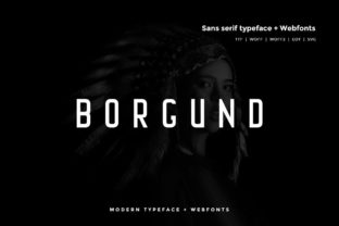 Borgund: A Modern Sans Serif Font for Polished Branding