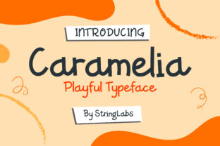 Caramelia Font for Modern Editorial Design