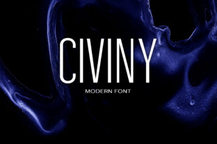 Civiny: A Modern Sans Serif Font for Editorial Design