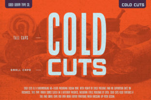 Cold Cuts: A Modern Sans Serif Font for Editorial Design
