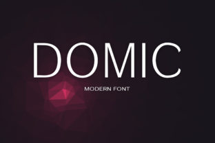 Domic: A Modern Sans Serif Font for Editorial Design