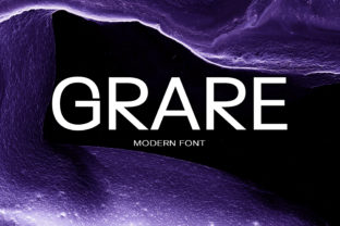 Grare: A Modern Sans Serif Font for Digital Marketing
