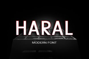 Haral: A Modern Sans Serif Font for Handmade Creations
