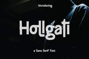 Hollgati: A Modern Sans Serif Font for Handmade Creations