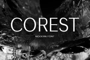 How Corest Elevates Branding with a Modern Sans Serif Font