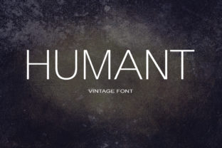 Humant: A Modern Sans Serif Font for Digital Branding