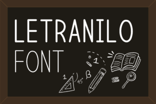 Letranilo: A Modern Sans Serif Font for Handmade Creations
