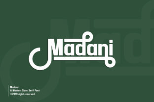 Madani: A Modern Sans Serif Font for Editorial Design