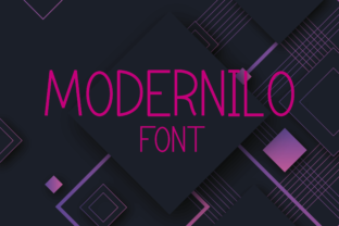 Modernilo Sans Serif Font for Handmade Creations