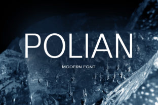 Polian: A Modern Sans Serif Font for Digital Design