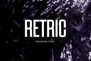 Retric: A Cool Sans Serif Font for Modern Branding