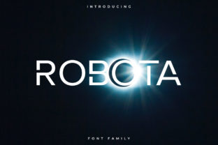 Robota: A Futuristic Sans Serif Font for Modern Web Design