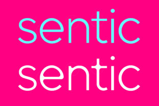 Sentic: A Modern Sans Serif Font for Creative Makers