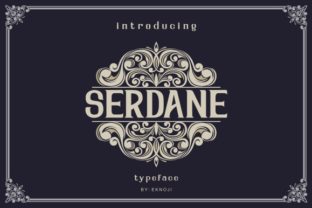 Serdane: A Modern Serif Font for Editorial Elegance