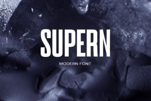 Supern: A Modern Sans Serif Font for Bold Branding