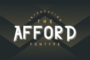 The Afford: A Serif Font That Elevates Your Campaigns