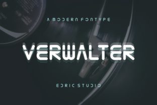 Verwalter: A Futuristic Sans Serif Font for Modern Marketing
